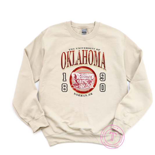 OU Vintage Mascot