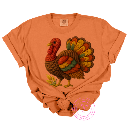 Turkey Orange Faux Yarn Youth