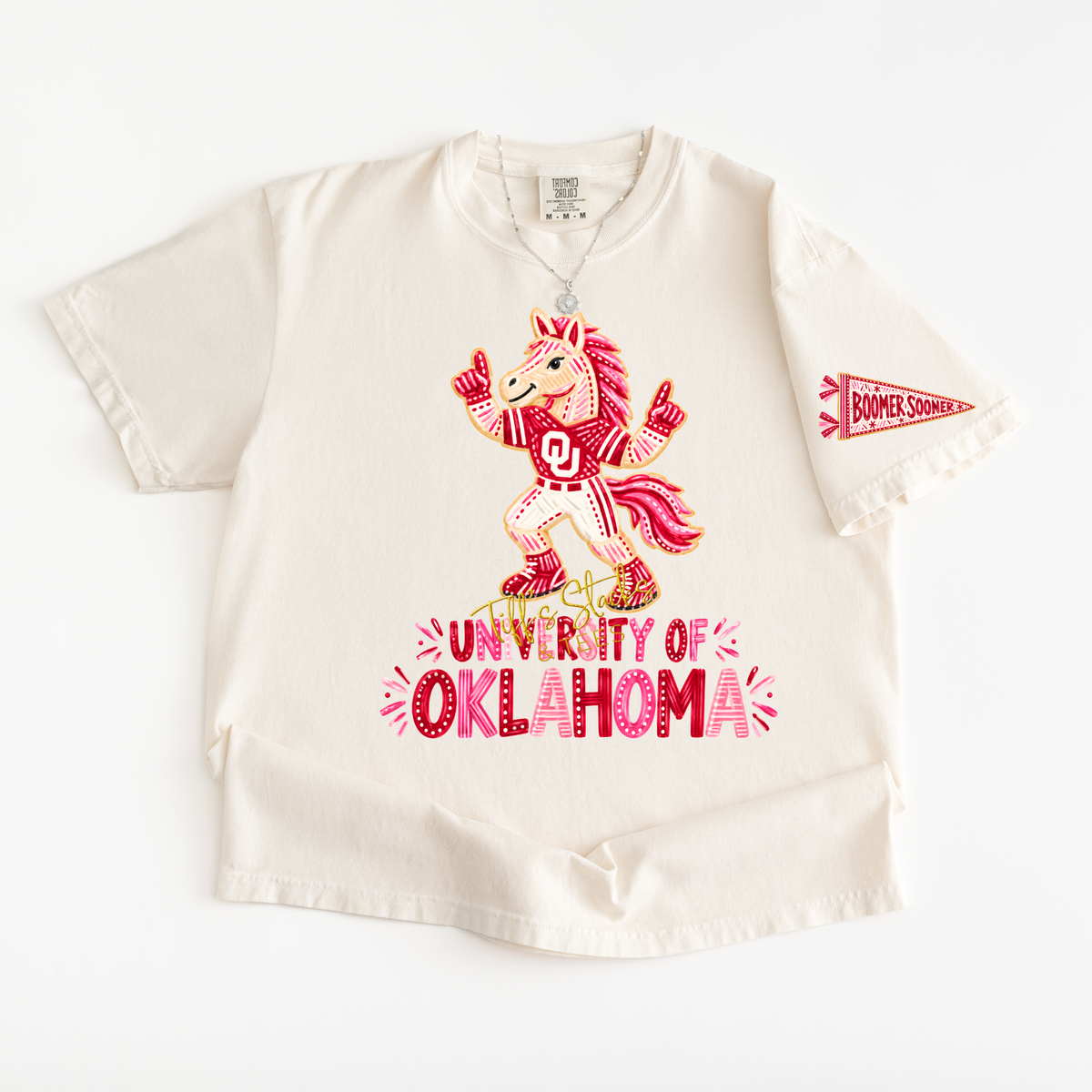 OU Whimsy Mascot w/ Sleeve Pennant Youth