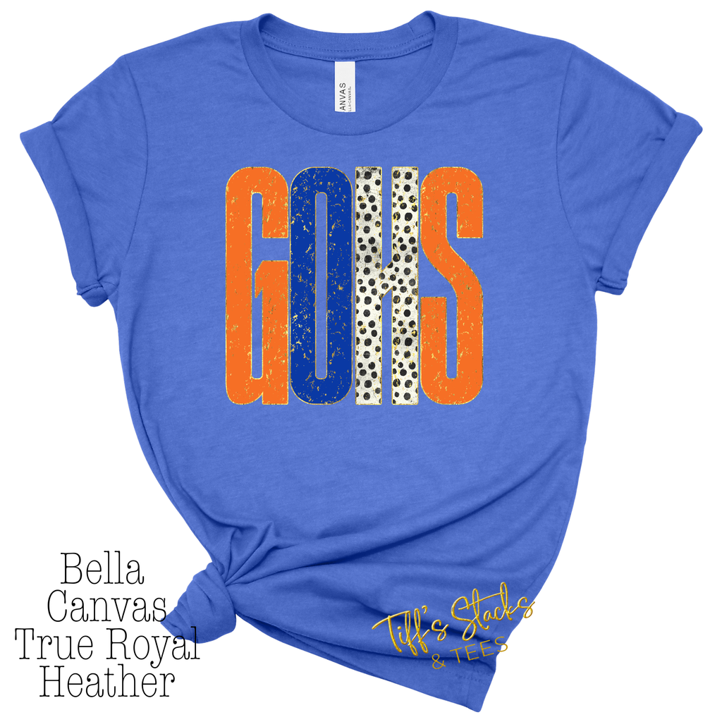 GOHS Distressed Metallic Dal Dot