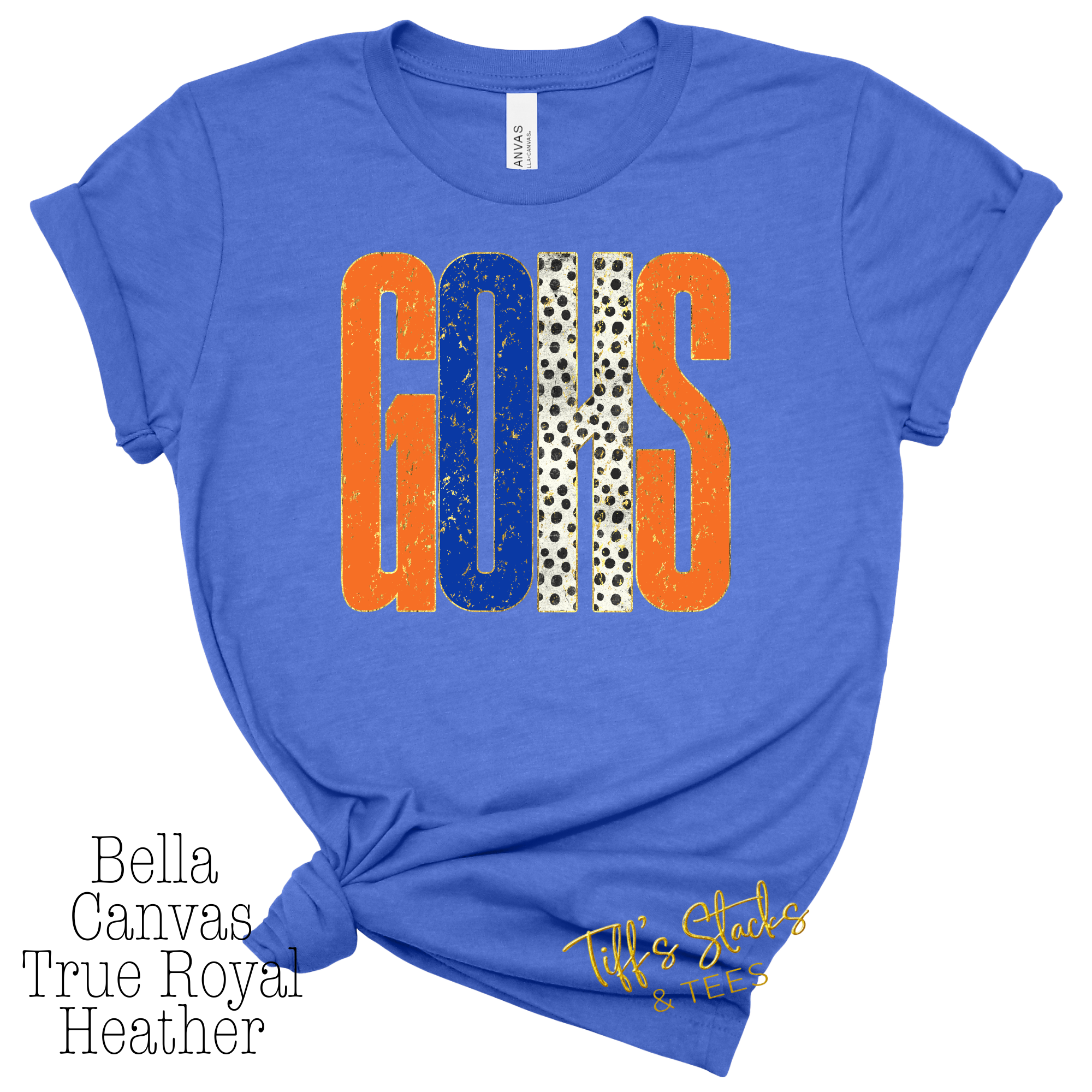 GOHS Distressed Metallic Dal Dot
