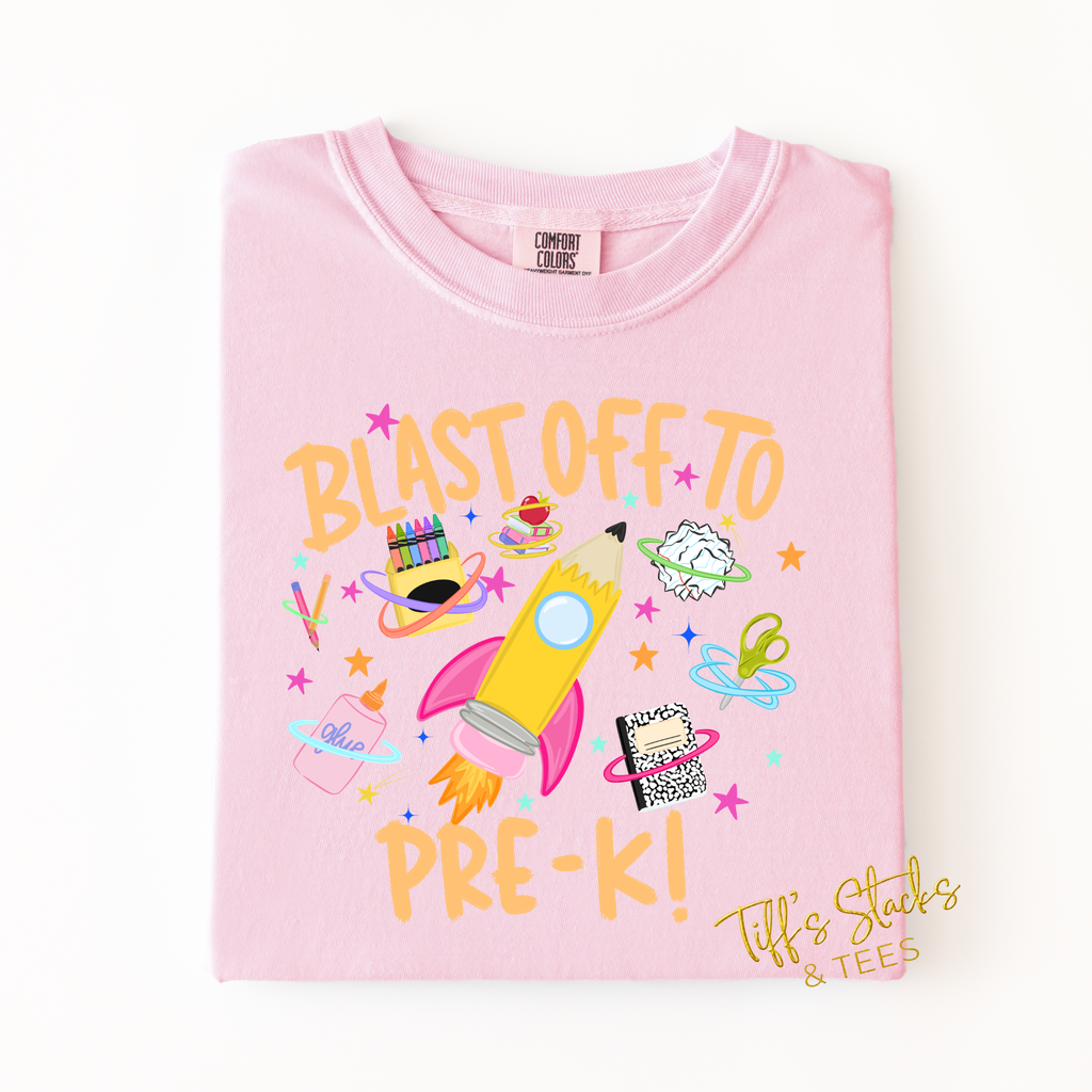 Blast off to Pre-K Girl Youth