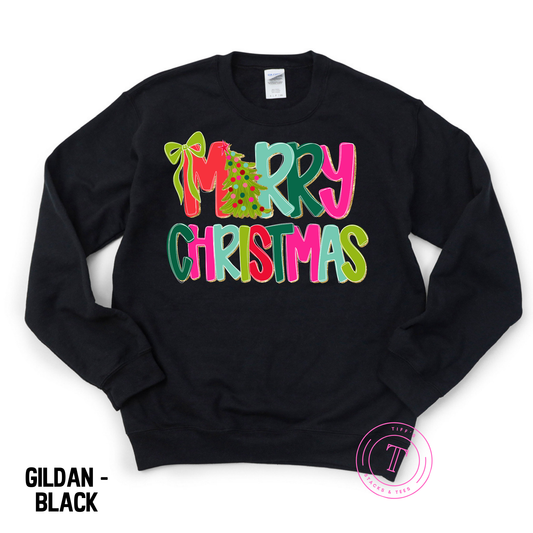 Merry Christmas Preppy Coquette