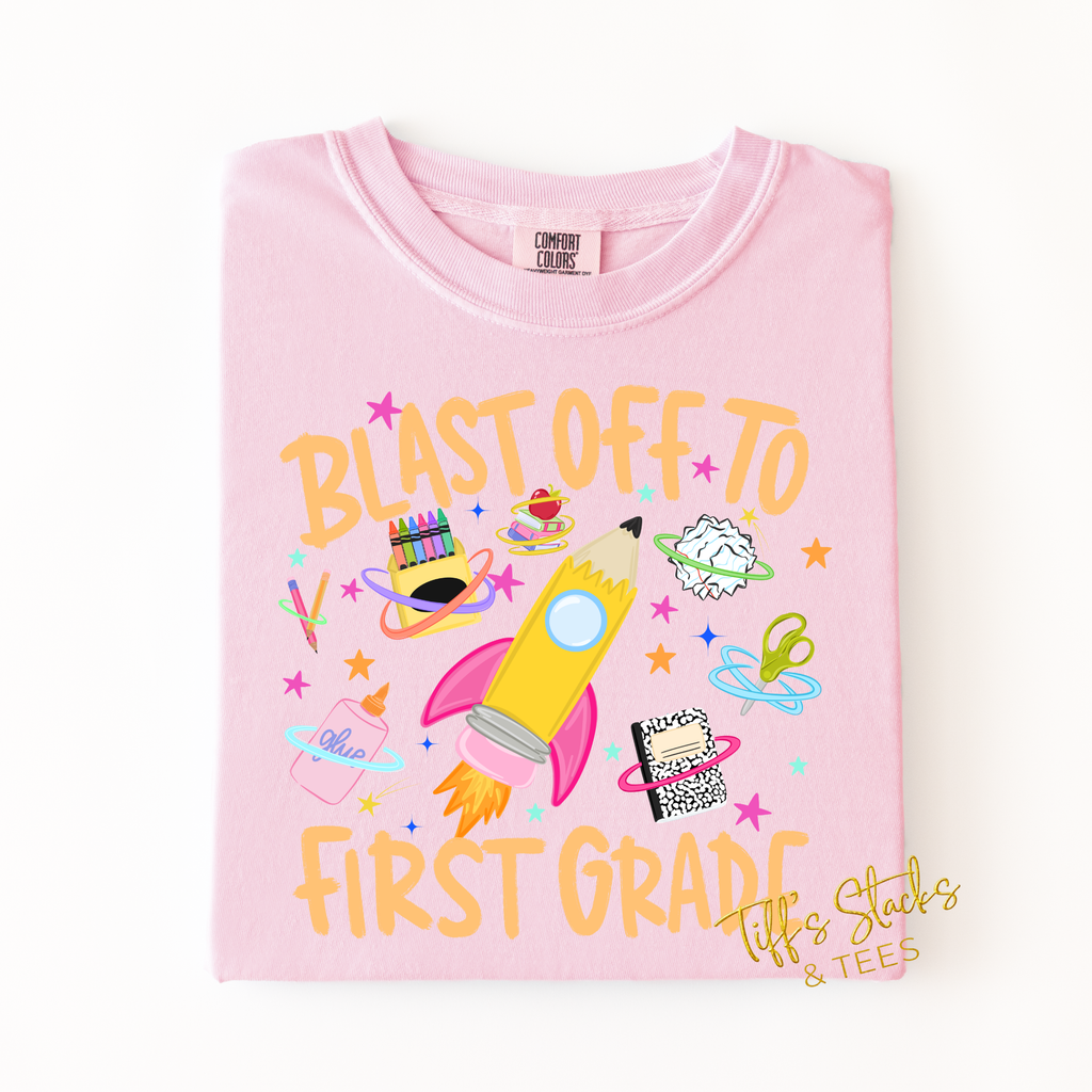 Blast off to First Grade Girl Youth