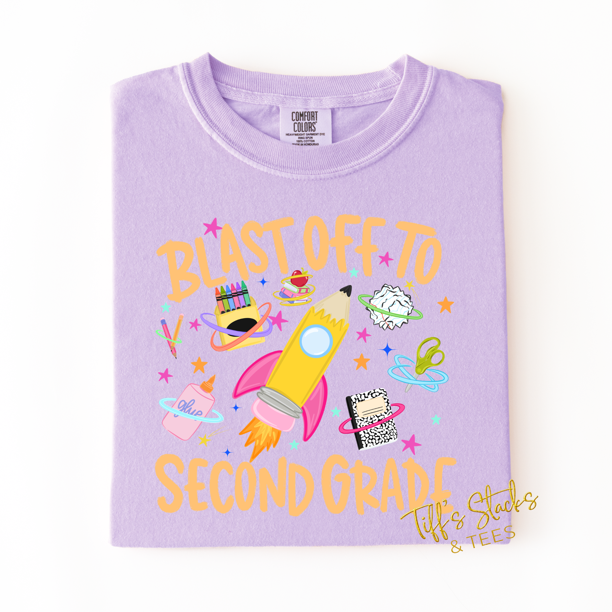 Blast off to Second Grade Girl Youth