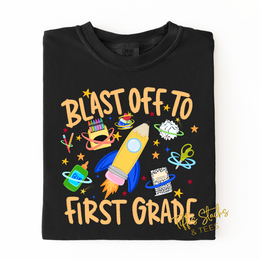 Blast off to First Grade Boy Youth