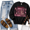 Cardinals Striped Vintage
