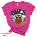 Owls Circle Mascot