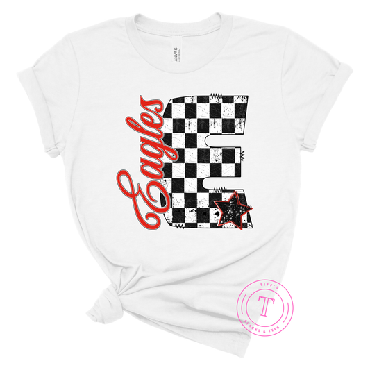 Eagles Checkered E