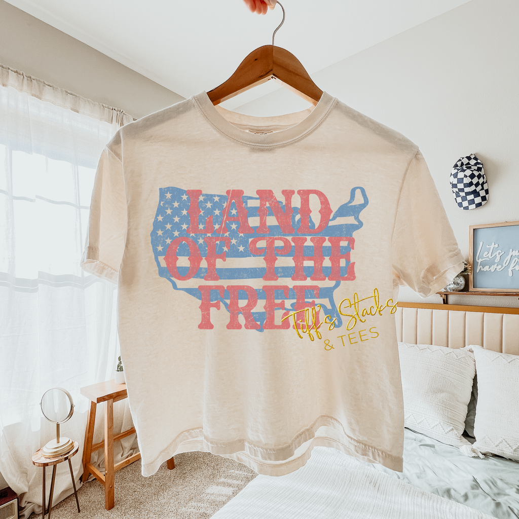 Land of the Free w/ United States Retro