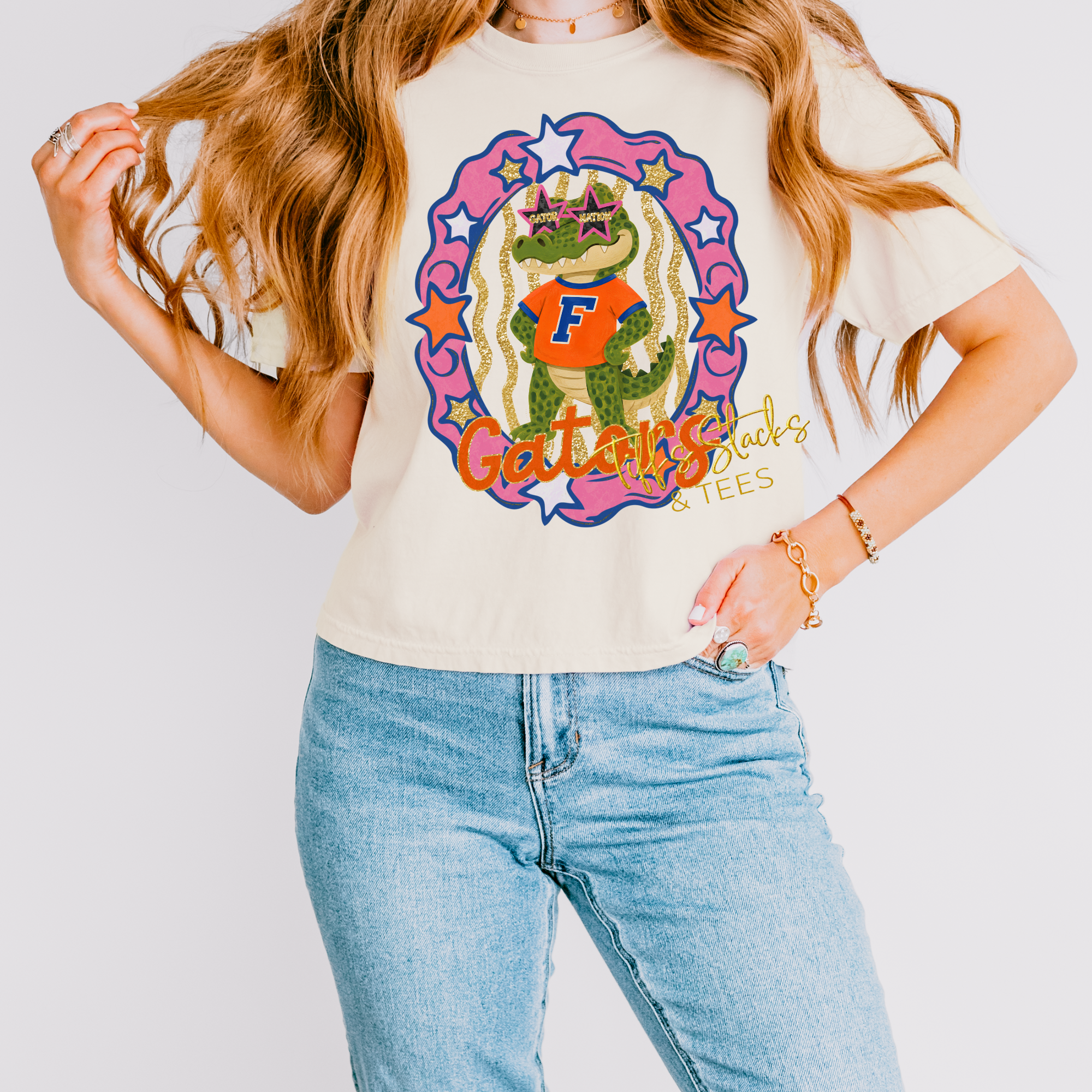 Gators Preppy Shimmer Mascot