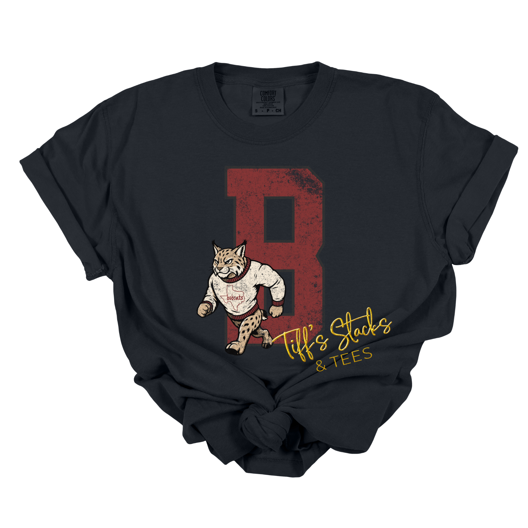 Bartlett Bobcats Vintage Mascot