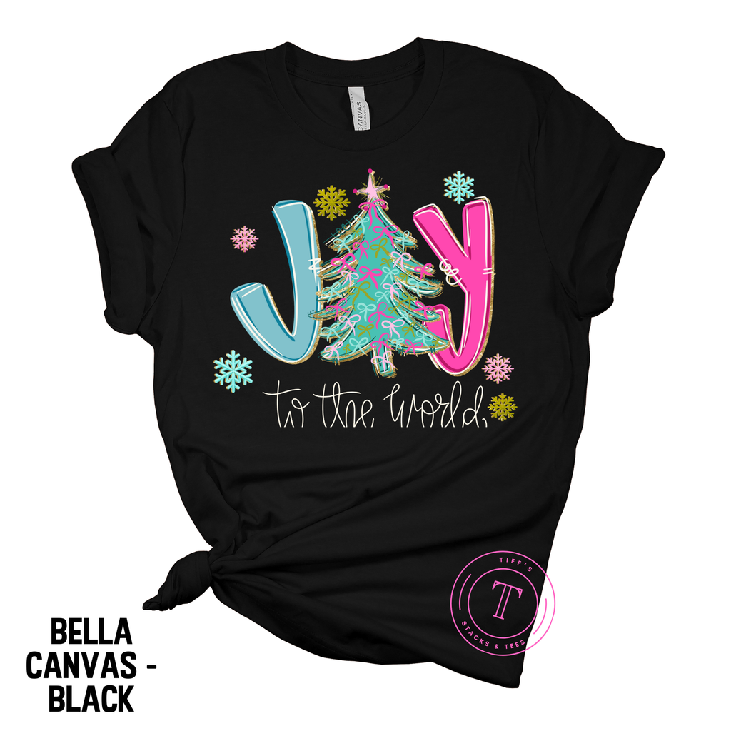 Joy to the World Coquette Christmas Tree Youth