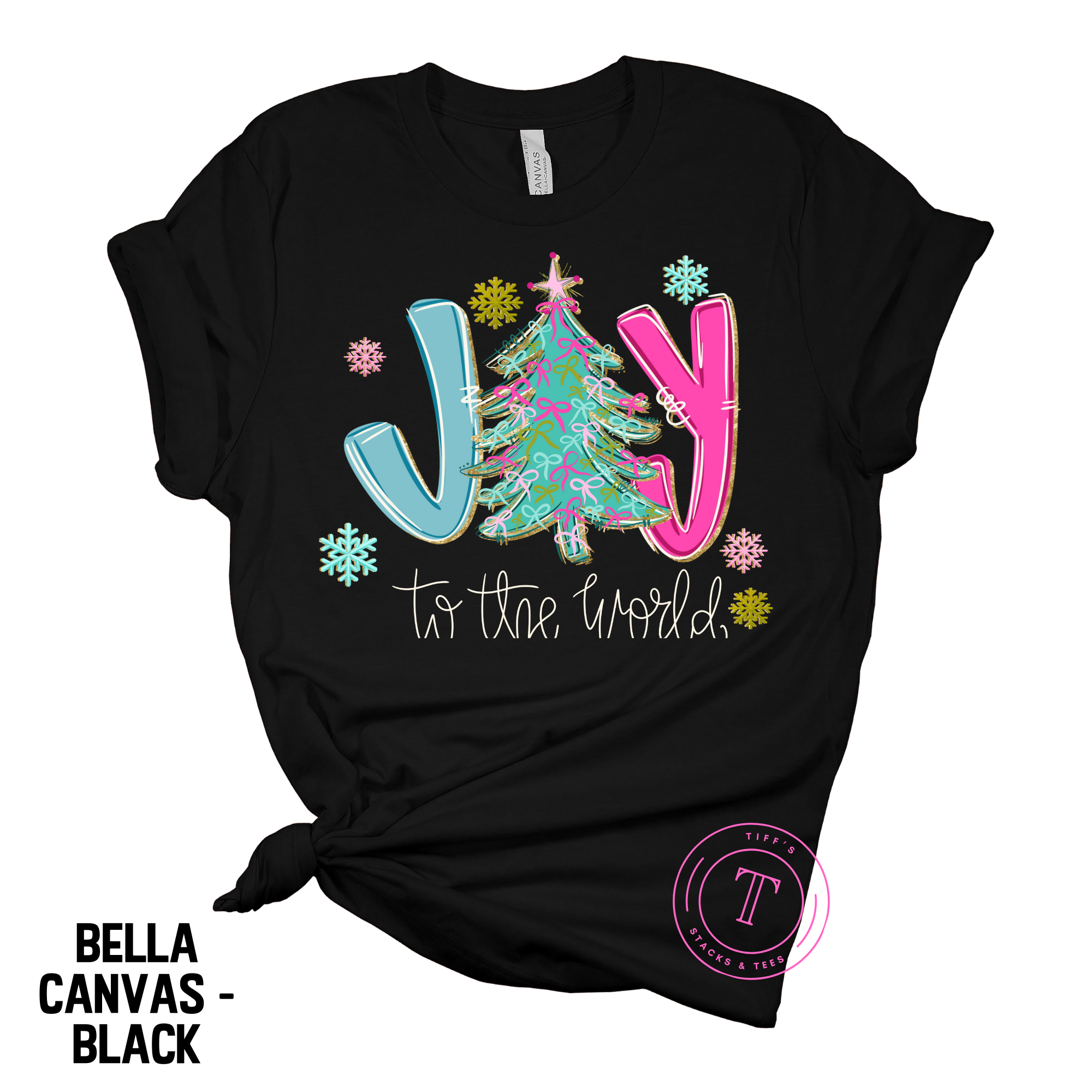 Joy to the World Coquette Christmas Tree Youth