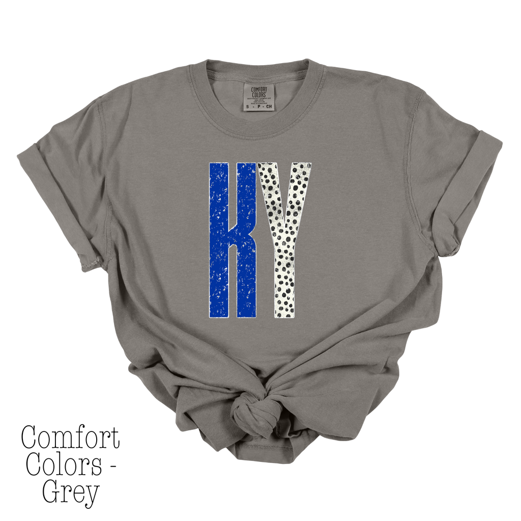 KY Distressed Metallic Dal Dot