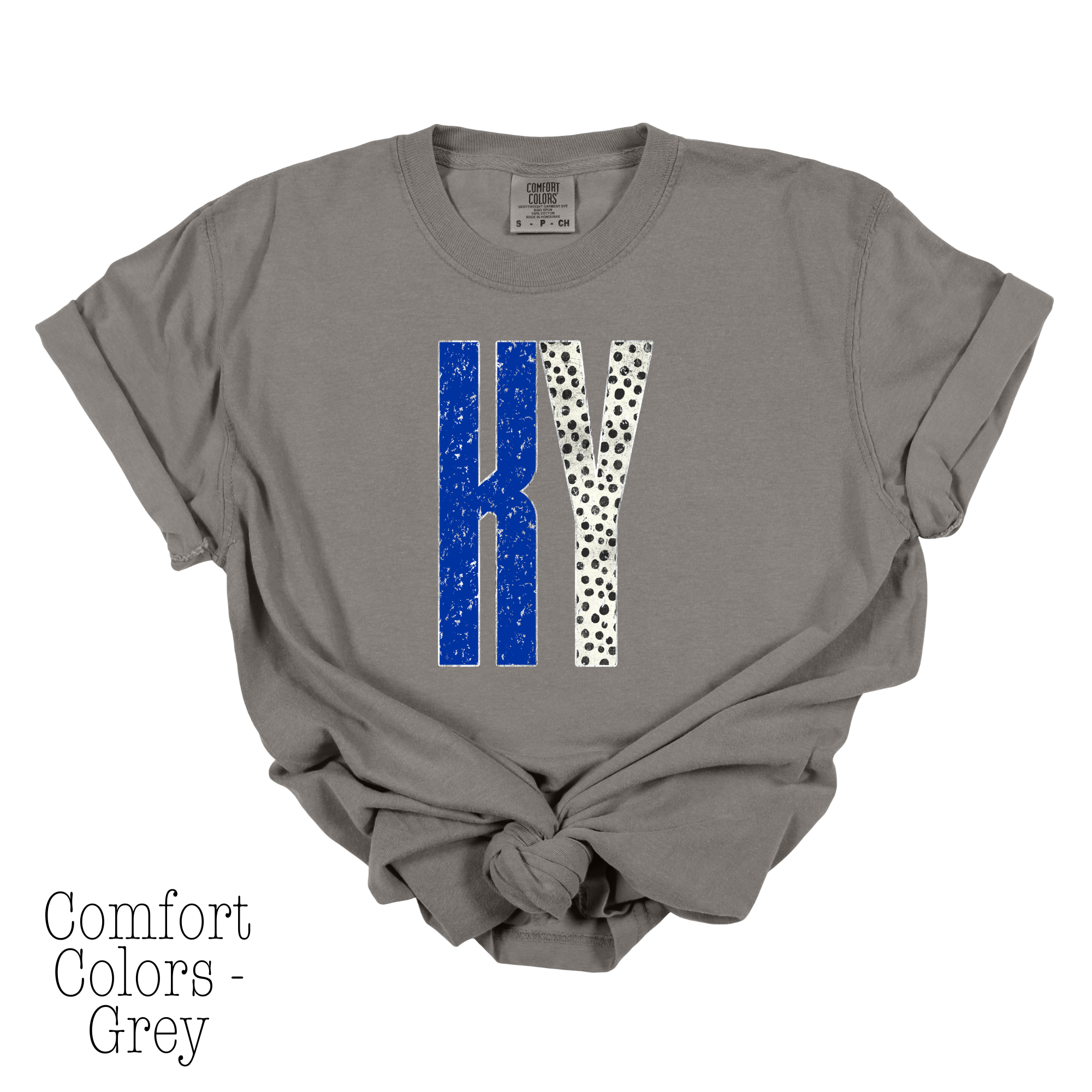 KY Distressed Metallic Dal Dot