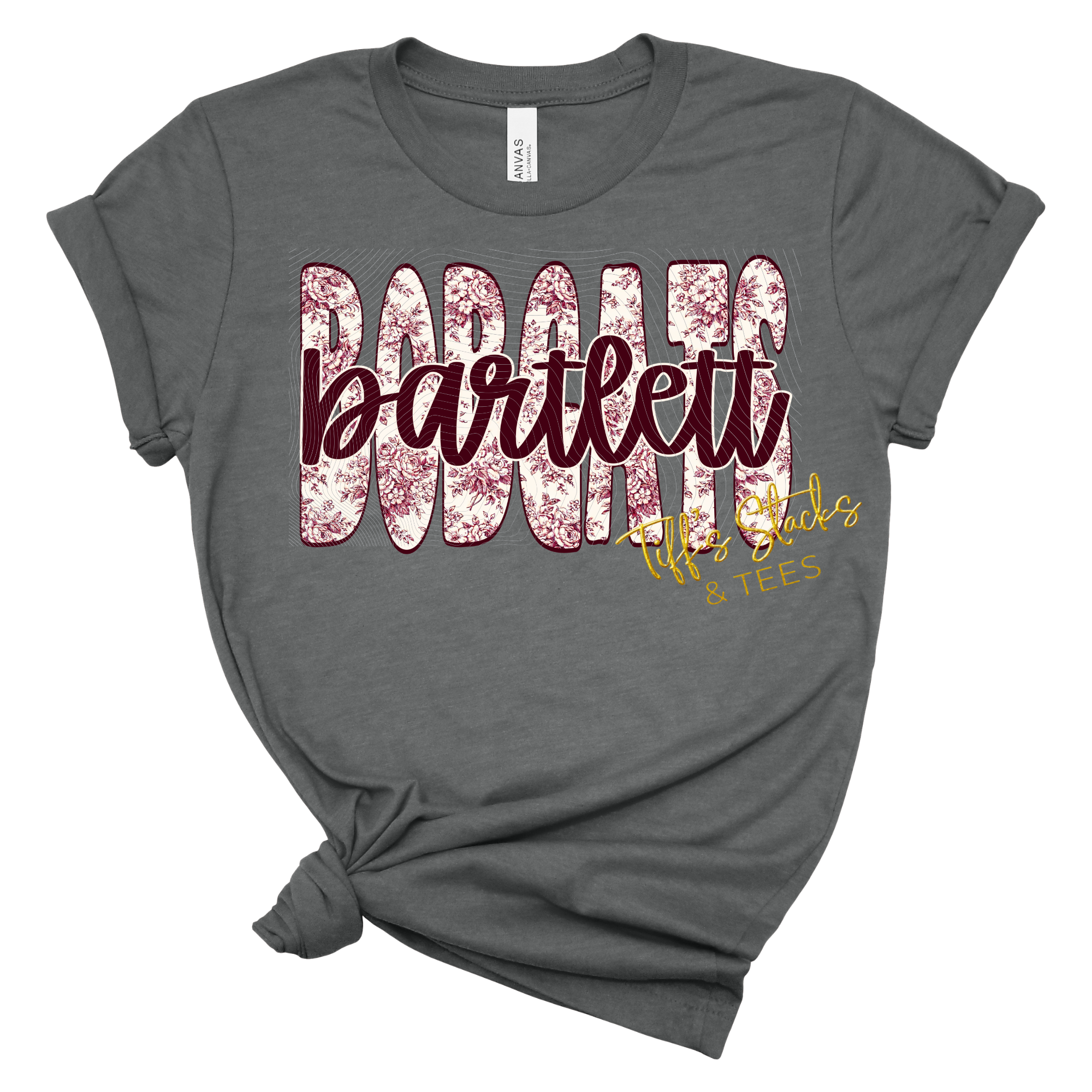 Bartlett Bobcats Vintage Floral