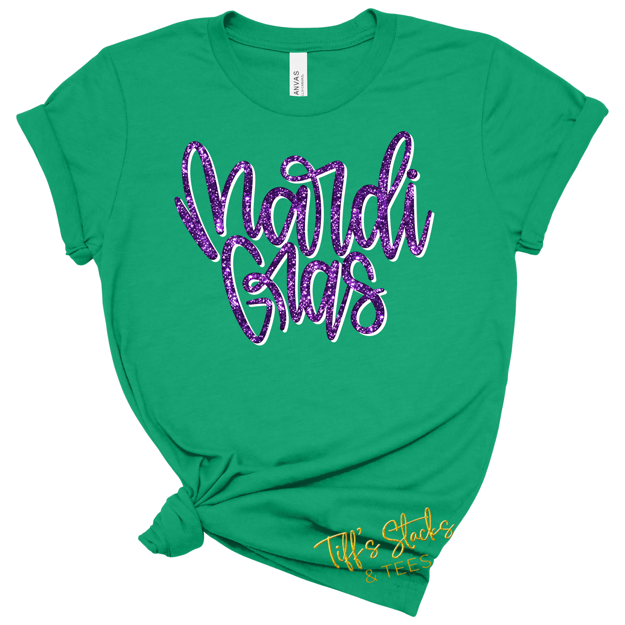 Mardi Gras Purple Glitter
