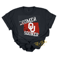 Oklahoma Boomer Sooner Distressed