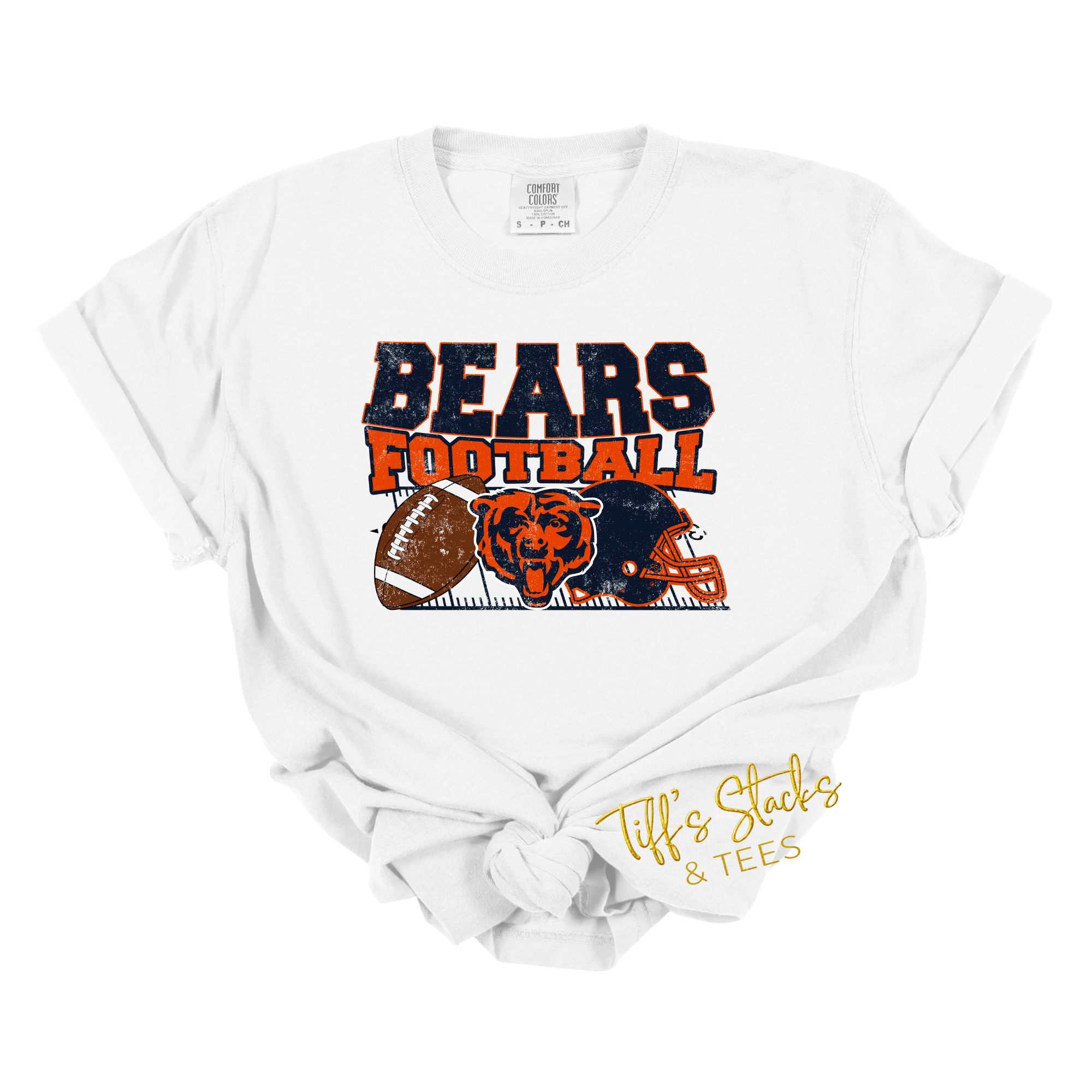 Bears Football w/ Helmet