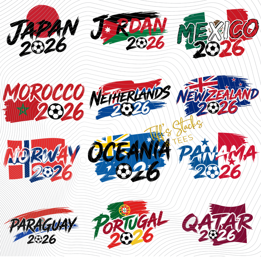 World Cup 2026 - PLEASE PUT COUNTRY IN DESCRIPTION
