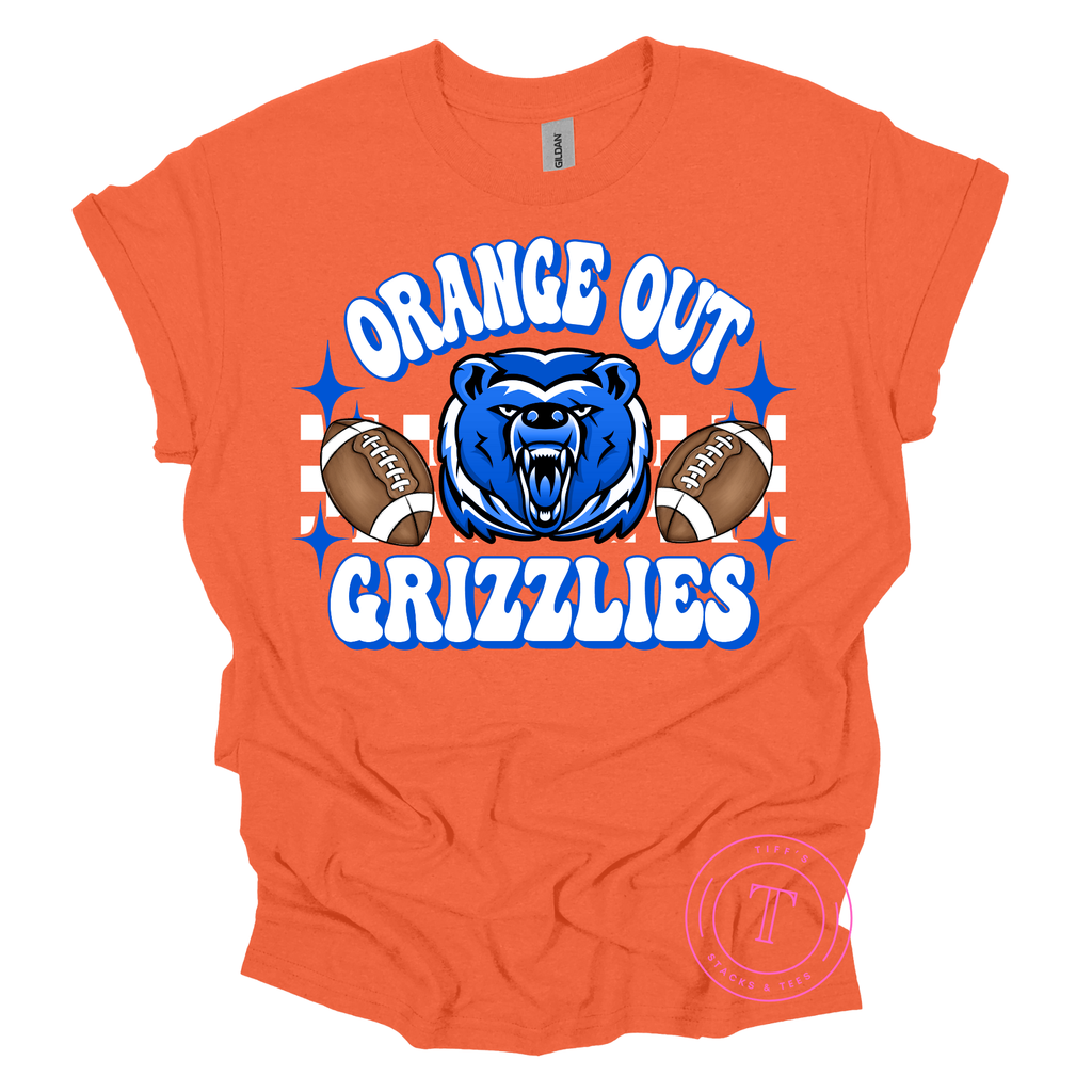 HoCo Orange Out Grizzlies Football Youth