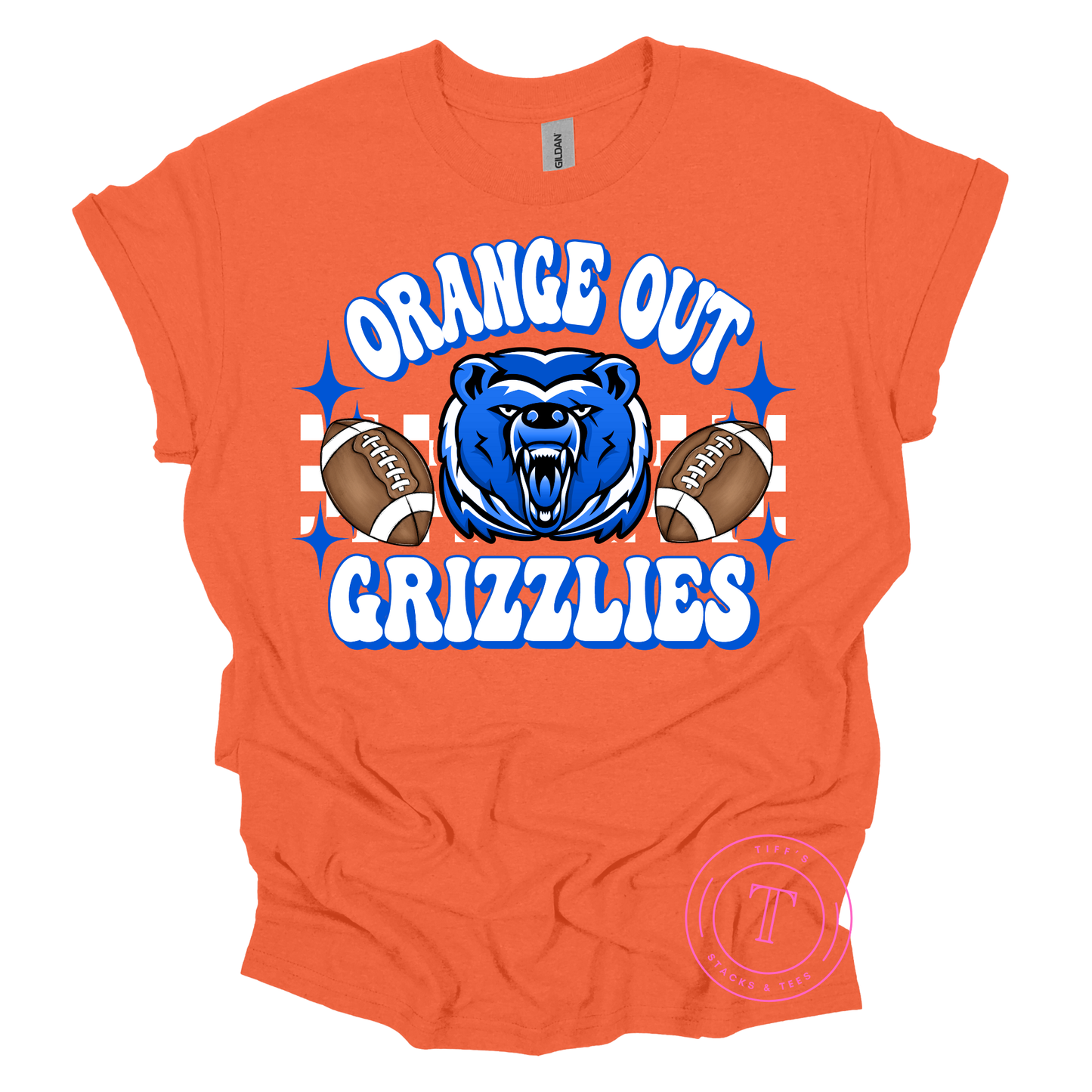 HoCo Orange Out Grizzlies Football Youth