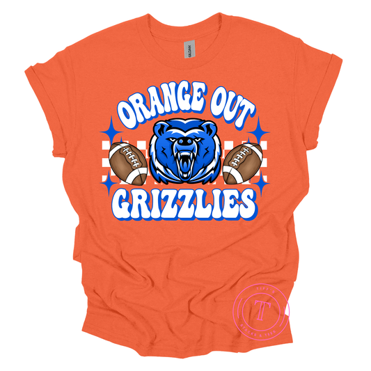 HoCo Orange Out Grizzlies Football Youth