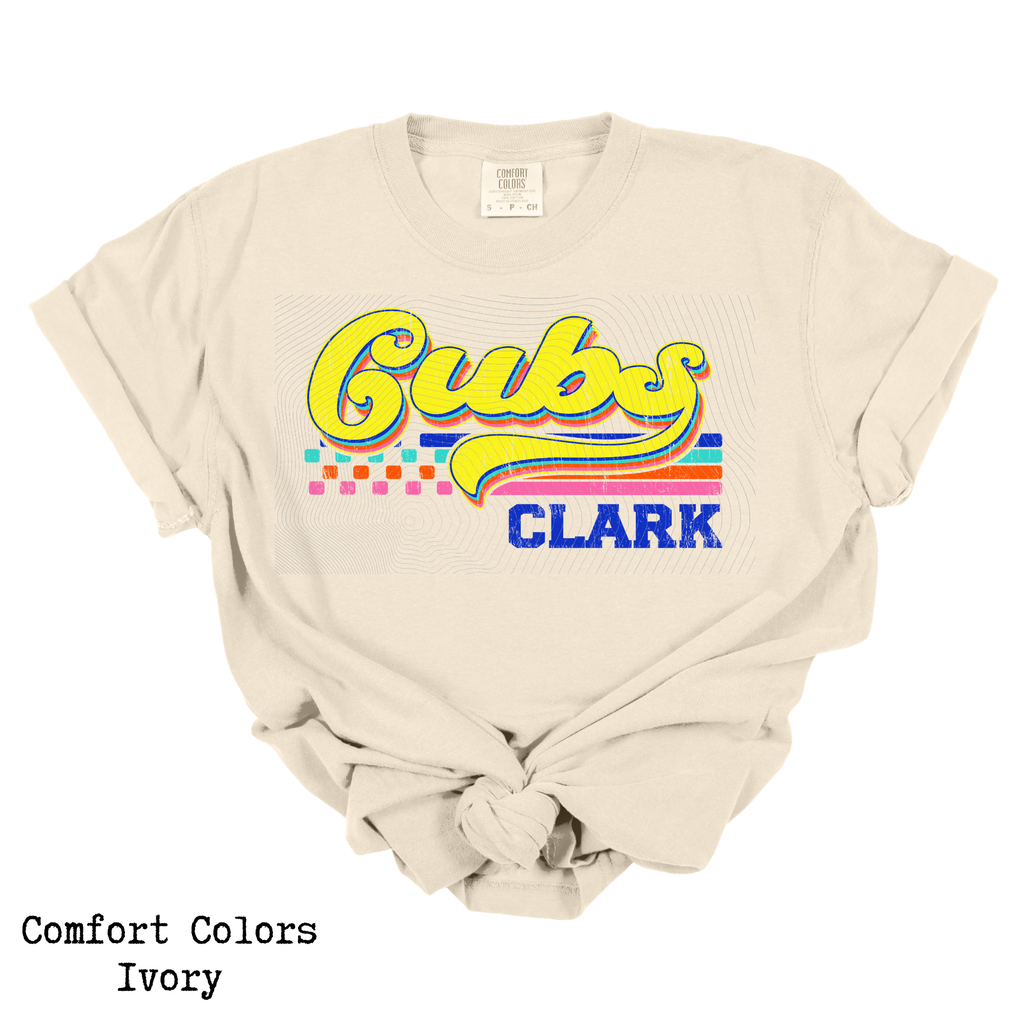 Clark Cubs Neon Retro