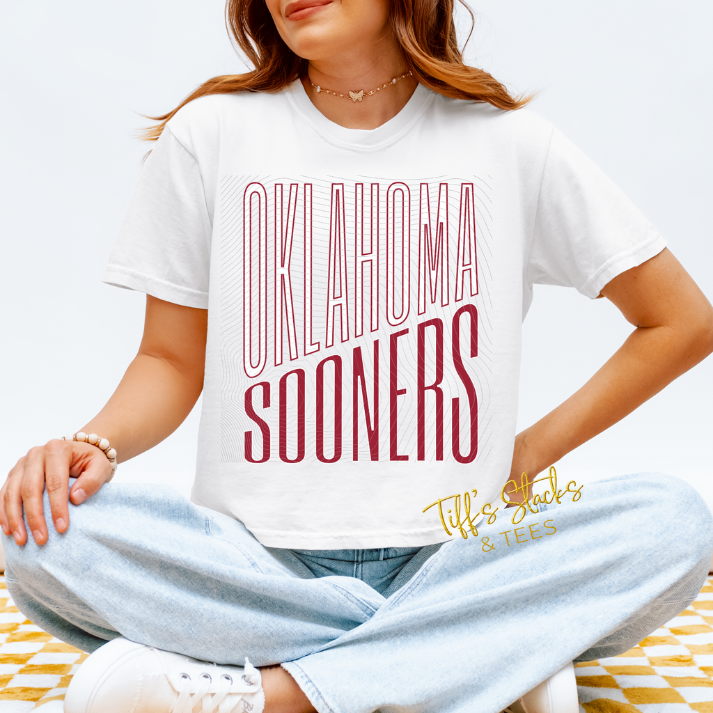 Oklahoma Sooners Slanted