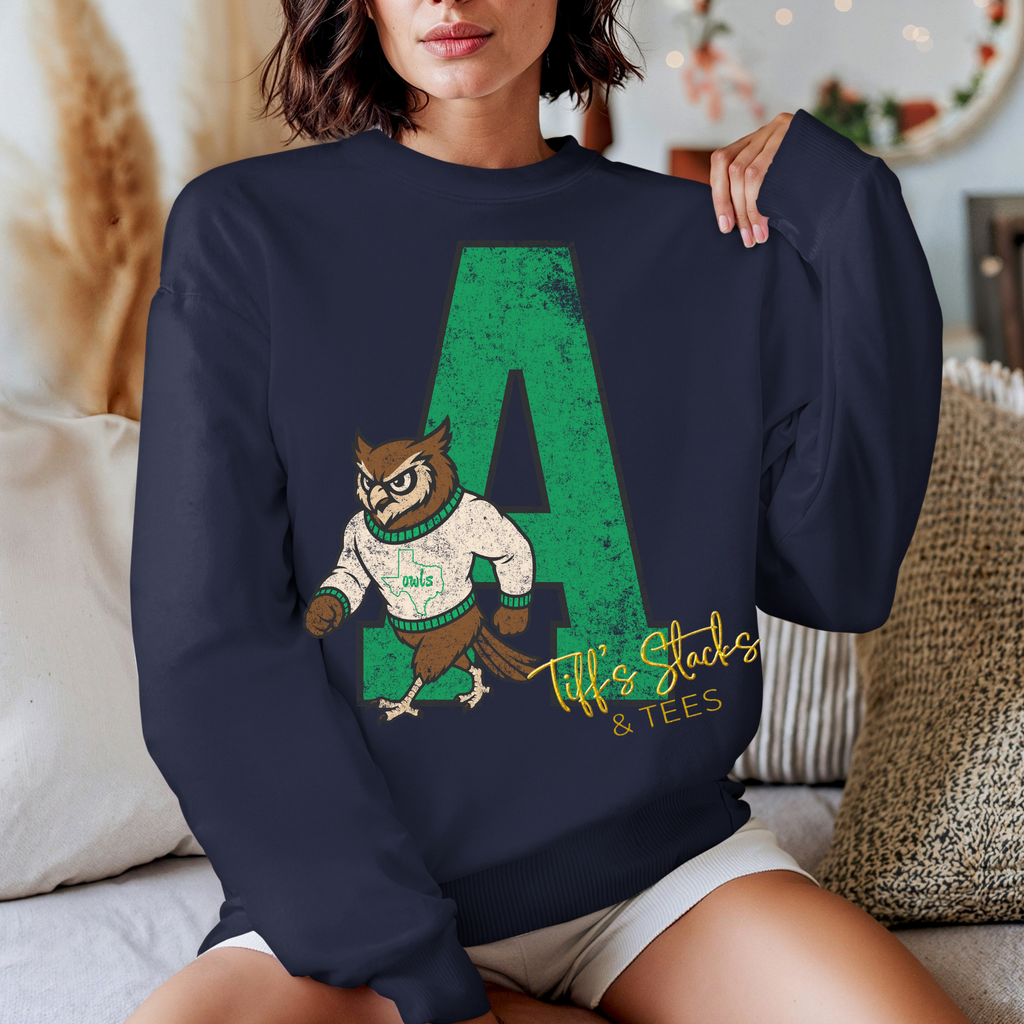 Arnold Owls Vintage Mascot