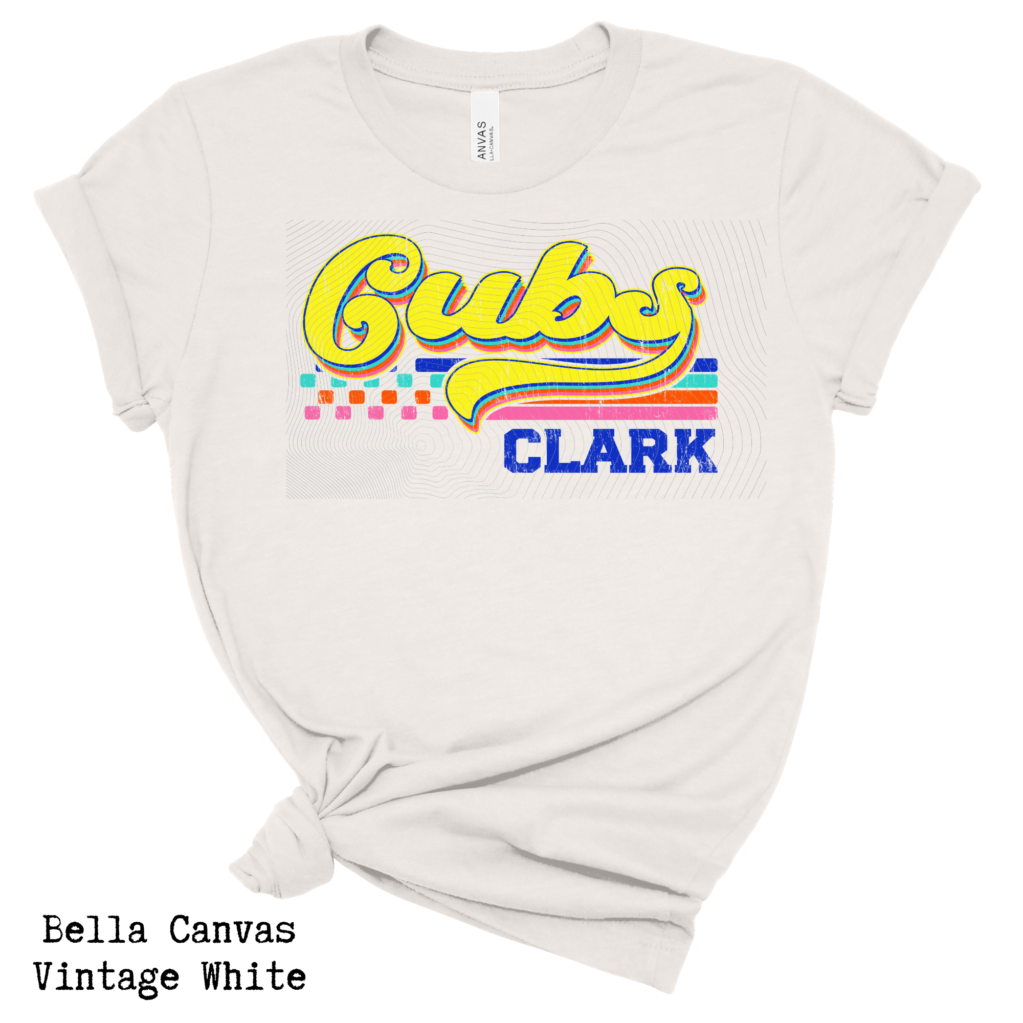Clark Cubs Neon Retro Youth