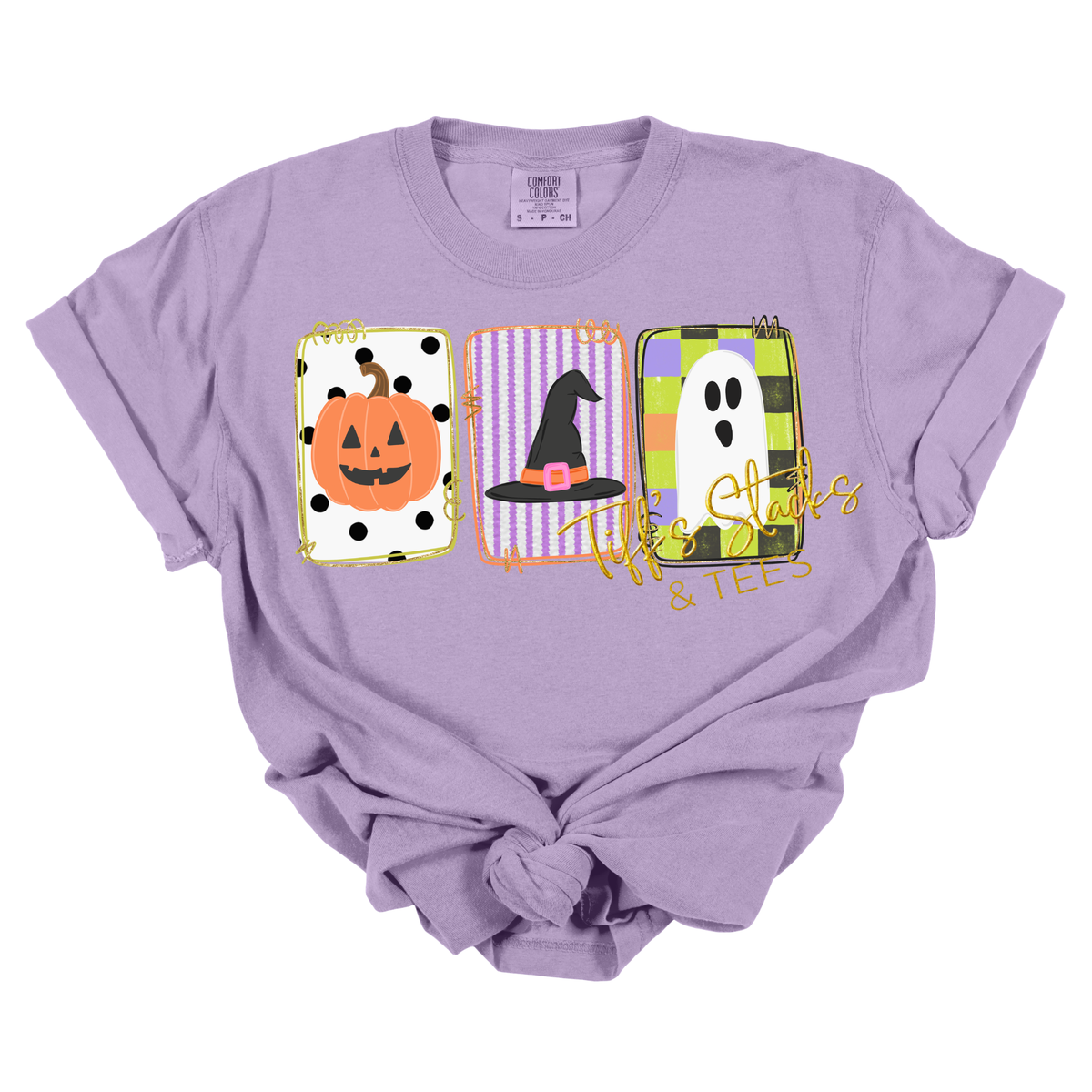 Halloween Trio w/ Pumpkin, Witch Hat, & Ghost