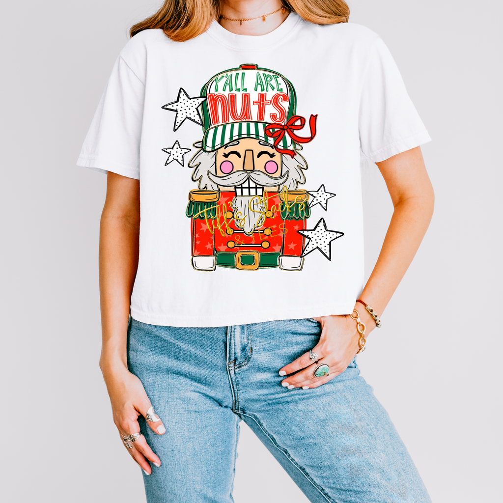 Nutcracker w/ Y'all Are Nuts Trucker Hat