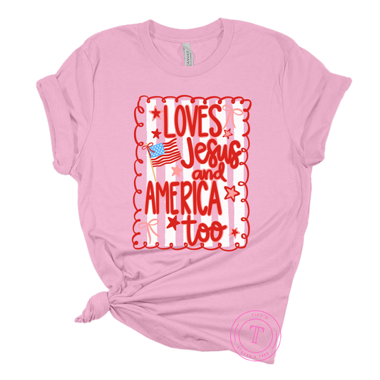 Loves Jesus and America too Youth