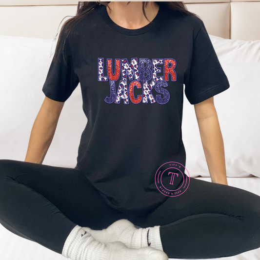 Lumberjacks Faux Glitter