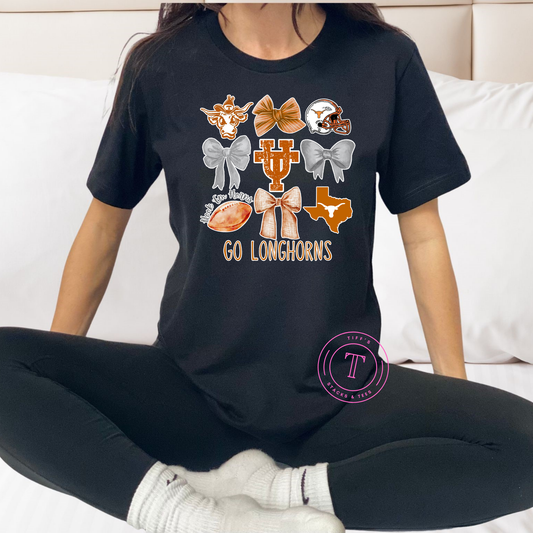 Longhorns Coquette 3x3