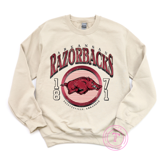 Razorbacks Vintage Mascot