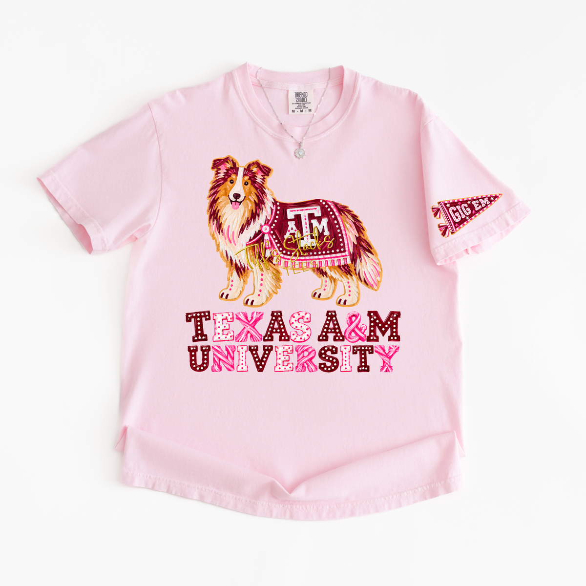 Texas A&M Whimsy Mascot w/ Sleeve Pennant Youth