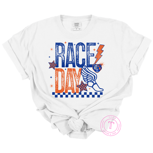 Grizzlies Race Day Grunge Checkered