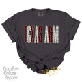 Texas A&M Distressed Metallic Dal Dot
