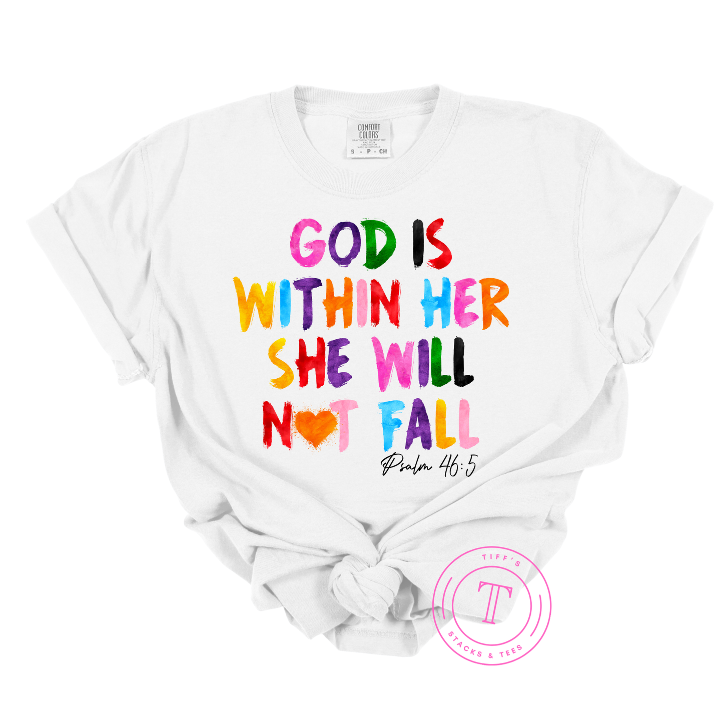 God is Within Her FRONT ONLY