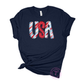 USA Brushstroke
