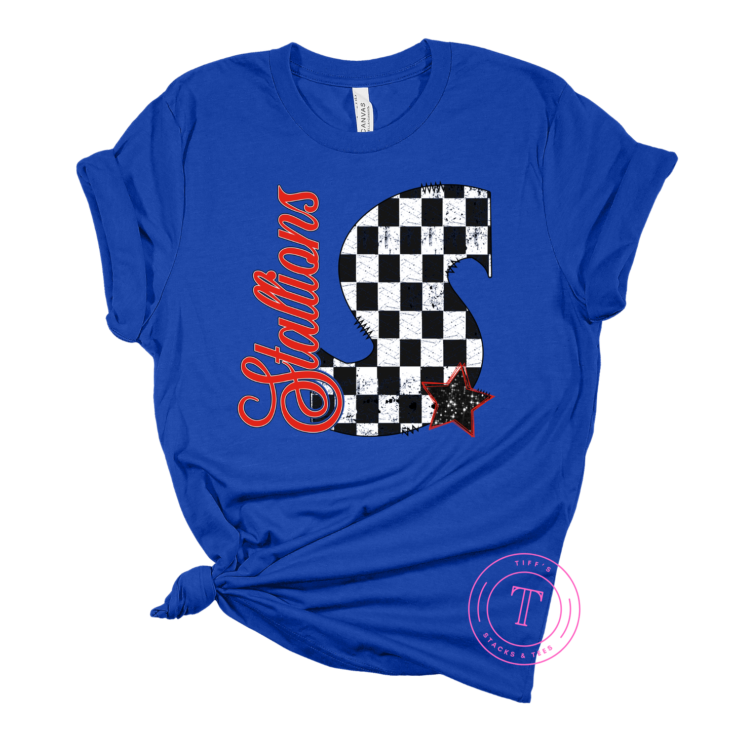 Stallions Checkered S