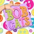 Bobcats Neon Stacked Mascot