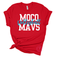 MOCO MAVS (white) Volleyball (blue) Script