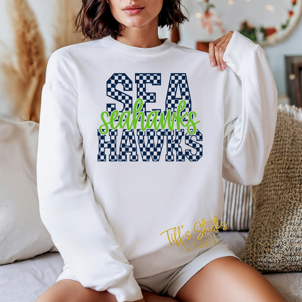 Seahawks Checkered