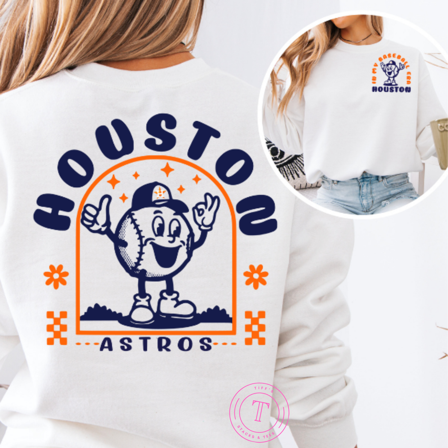 Houston Astros Baseball - Front & Back