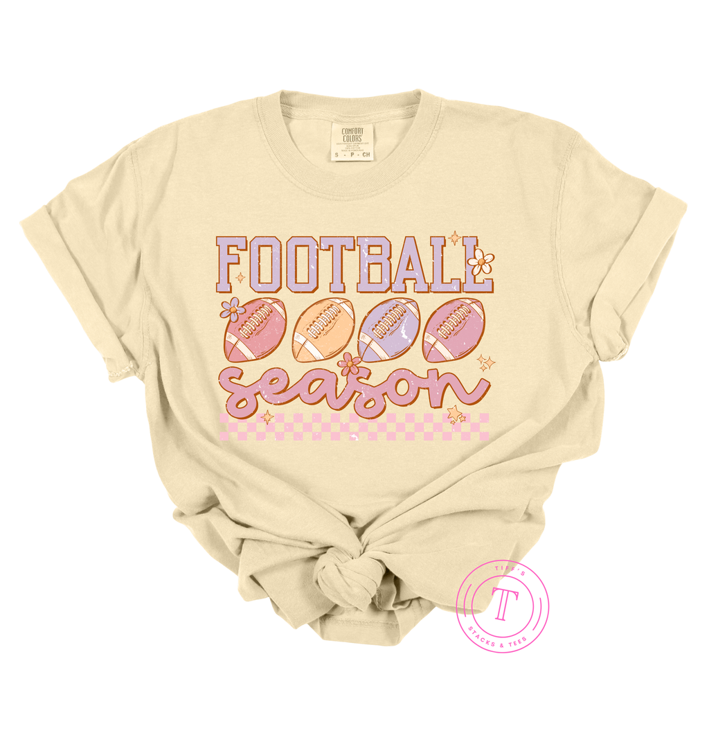 Football Season Pink & Purple Youth