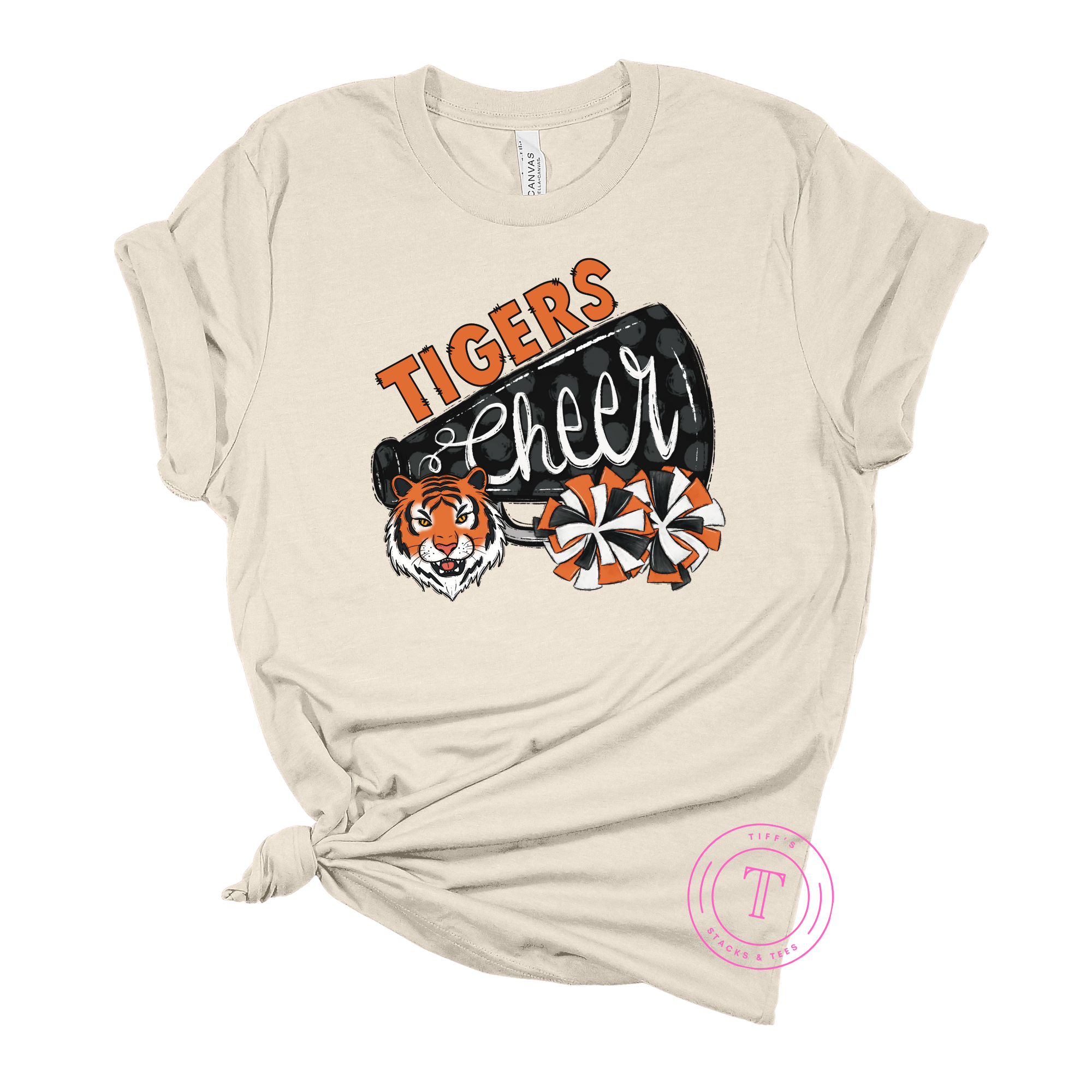 Tigers Cheer Black & Orange